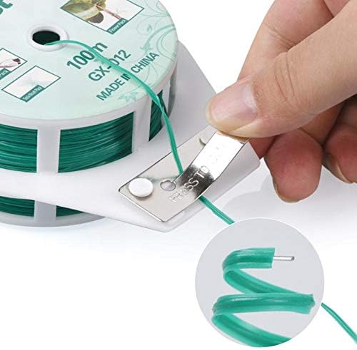 Twist Ties 328 ft (100 m) with Built-In Cutter