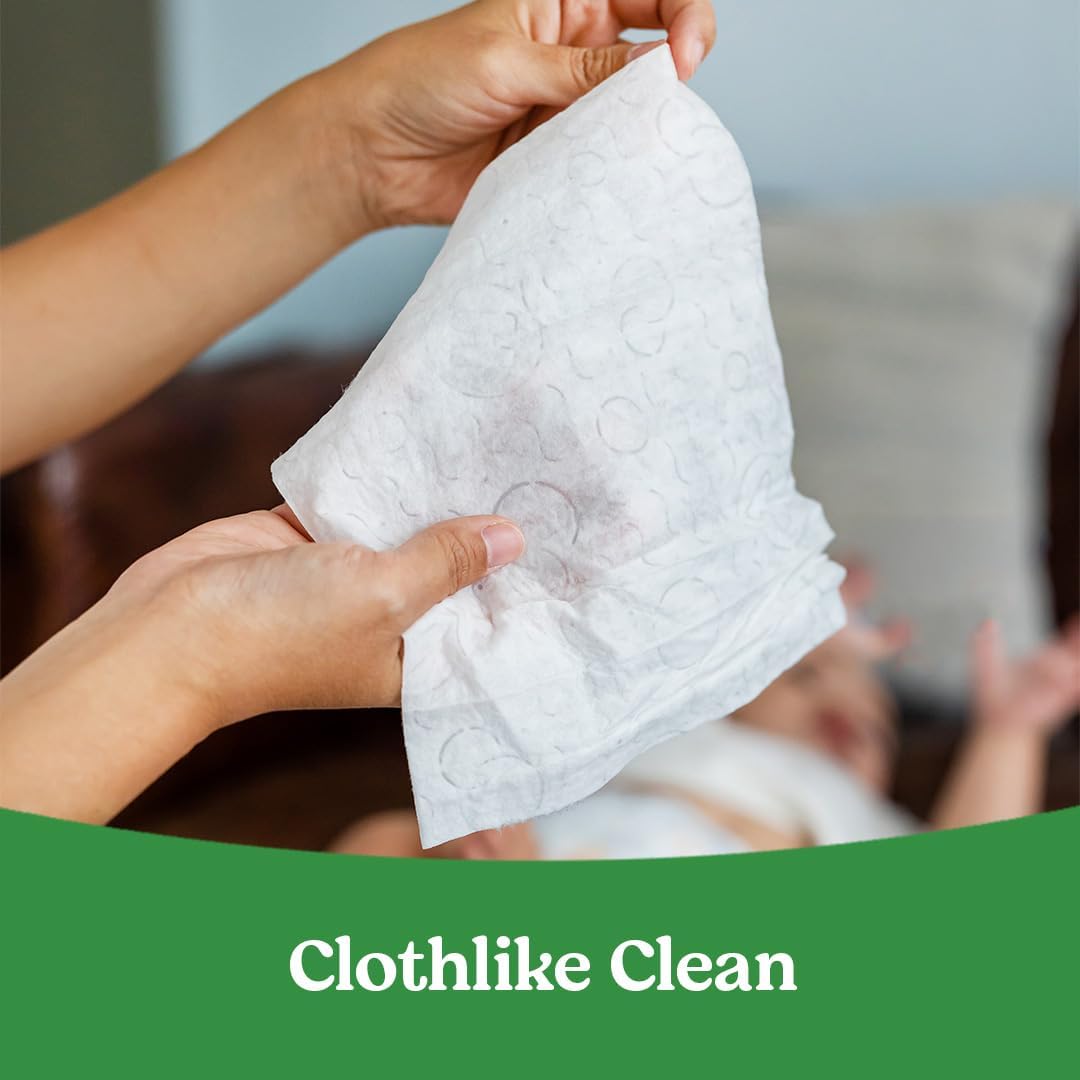 Huggies Natural Care Sensitive Baby Wipes, Unscented, Hypoallergenic, 99% Purified Water, 12 Flip-Top Packs