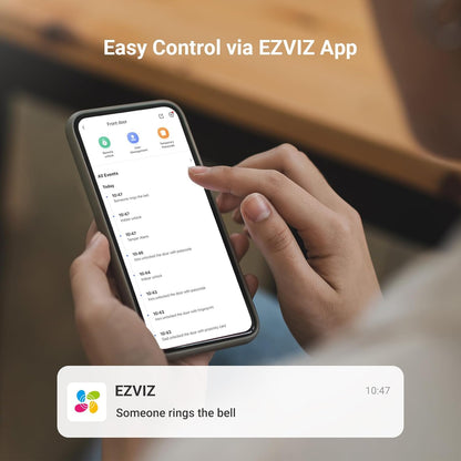 EZVIZ Smart Lock Y2000, 7-in-1 Smart Door Lock