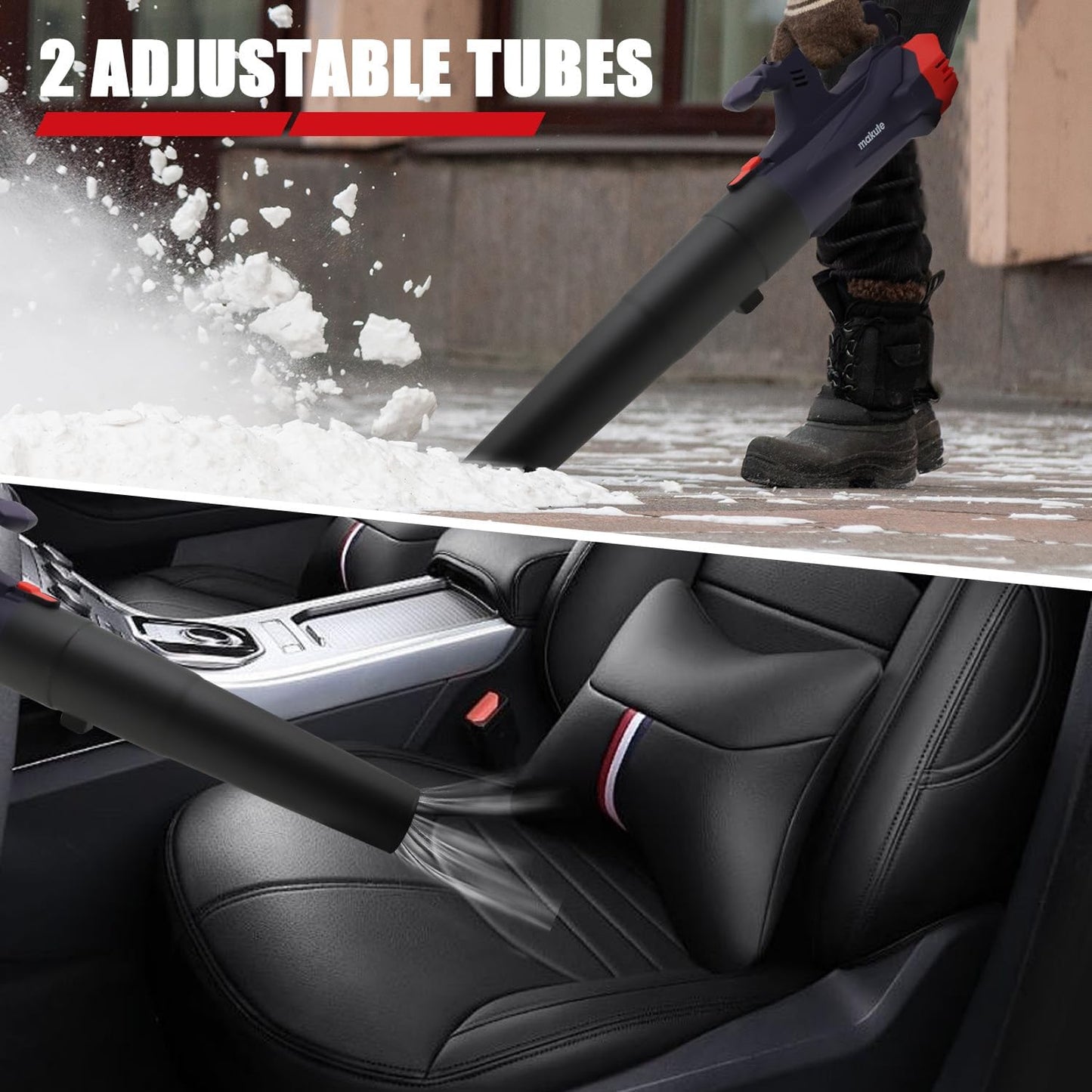 MAKUTE PB111 Leaf Blower - High-Power 3800W Electric Garden Cleaner | Inov-AE