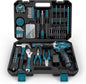 Sundpey 206-Piece Tool Kit with Drill – Home Combo Tool Set