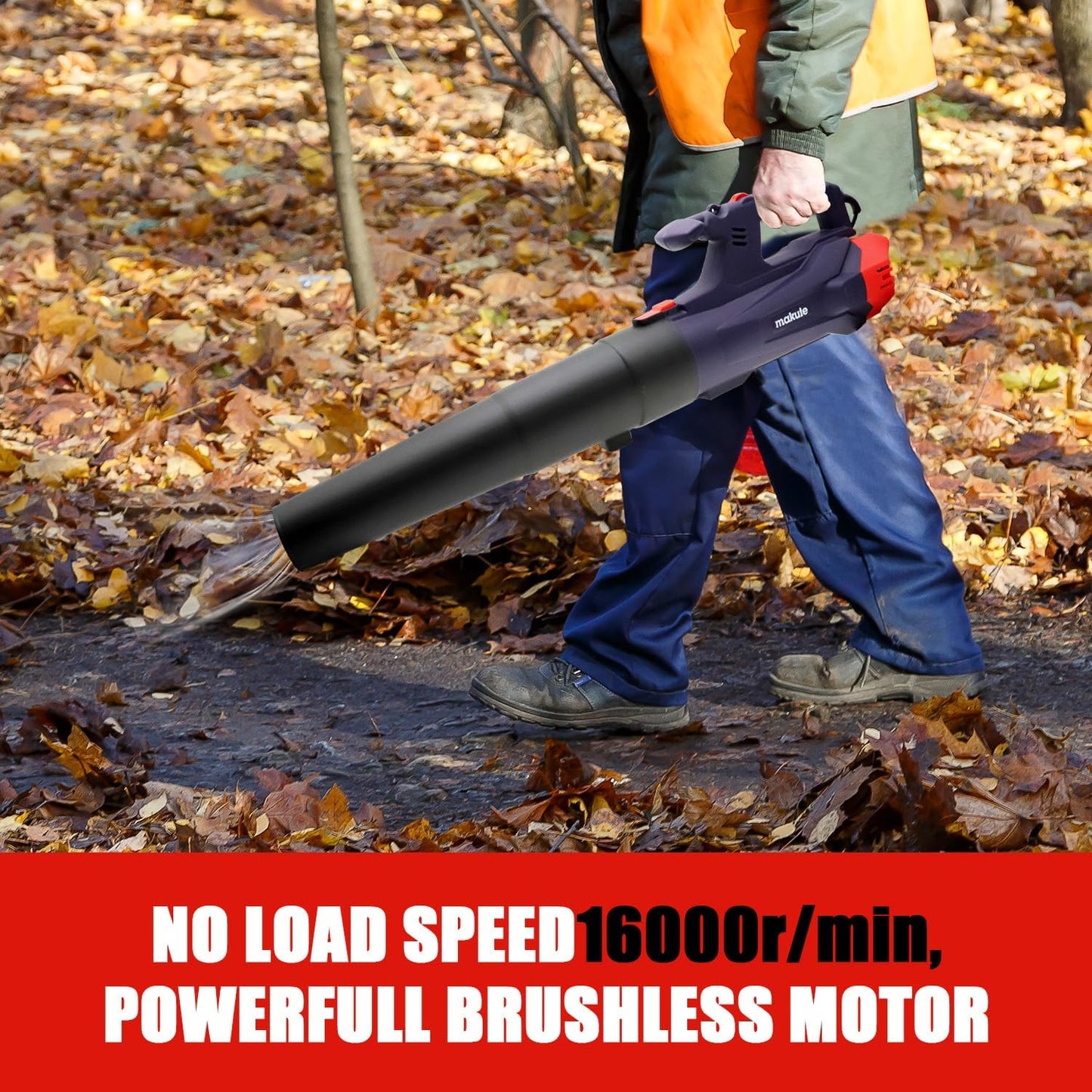 MAKUTE PB111 Leaf Blower - High-Power 3800W Electric Garden Cleaner | Inov-AE