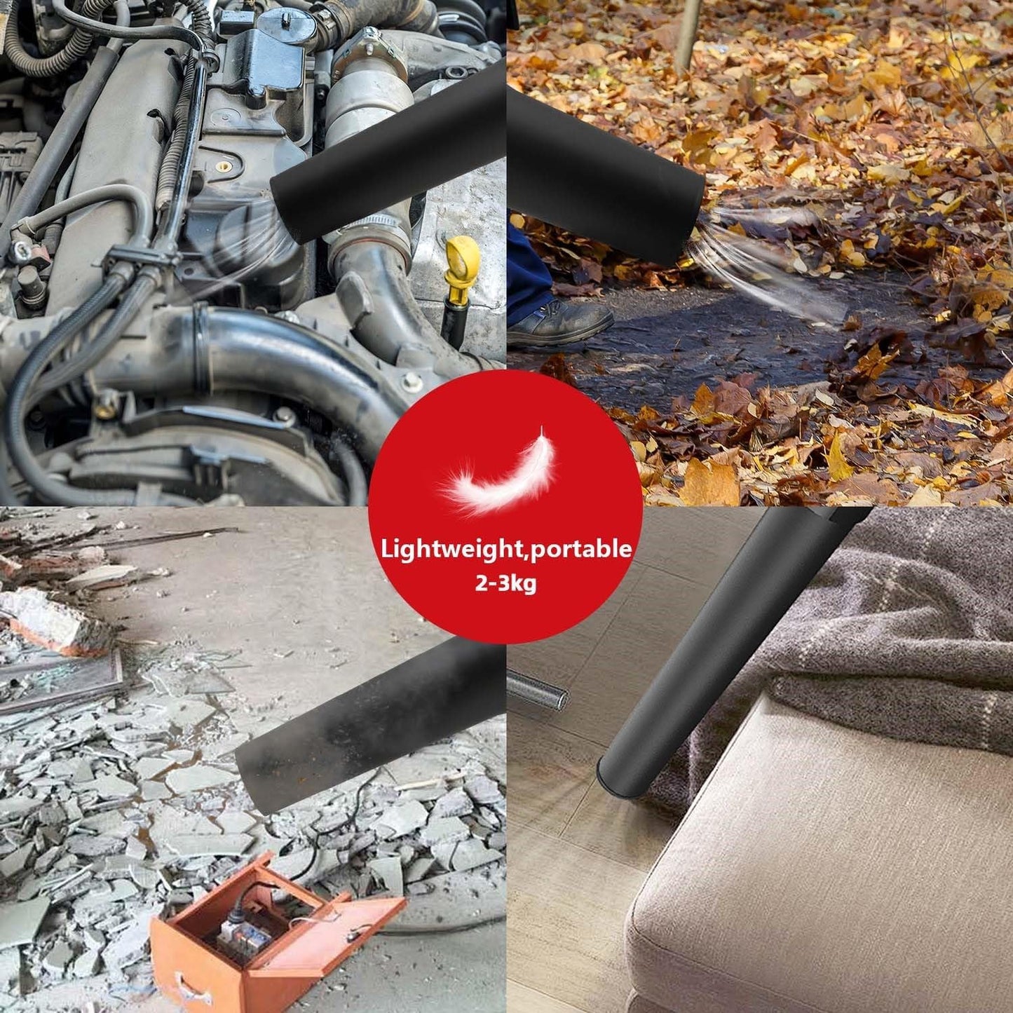 MAKUTE PB111 Leaf Blower - High-Power 3800W Electric Garden Cleaner | Inov-AE